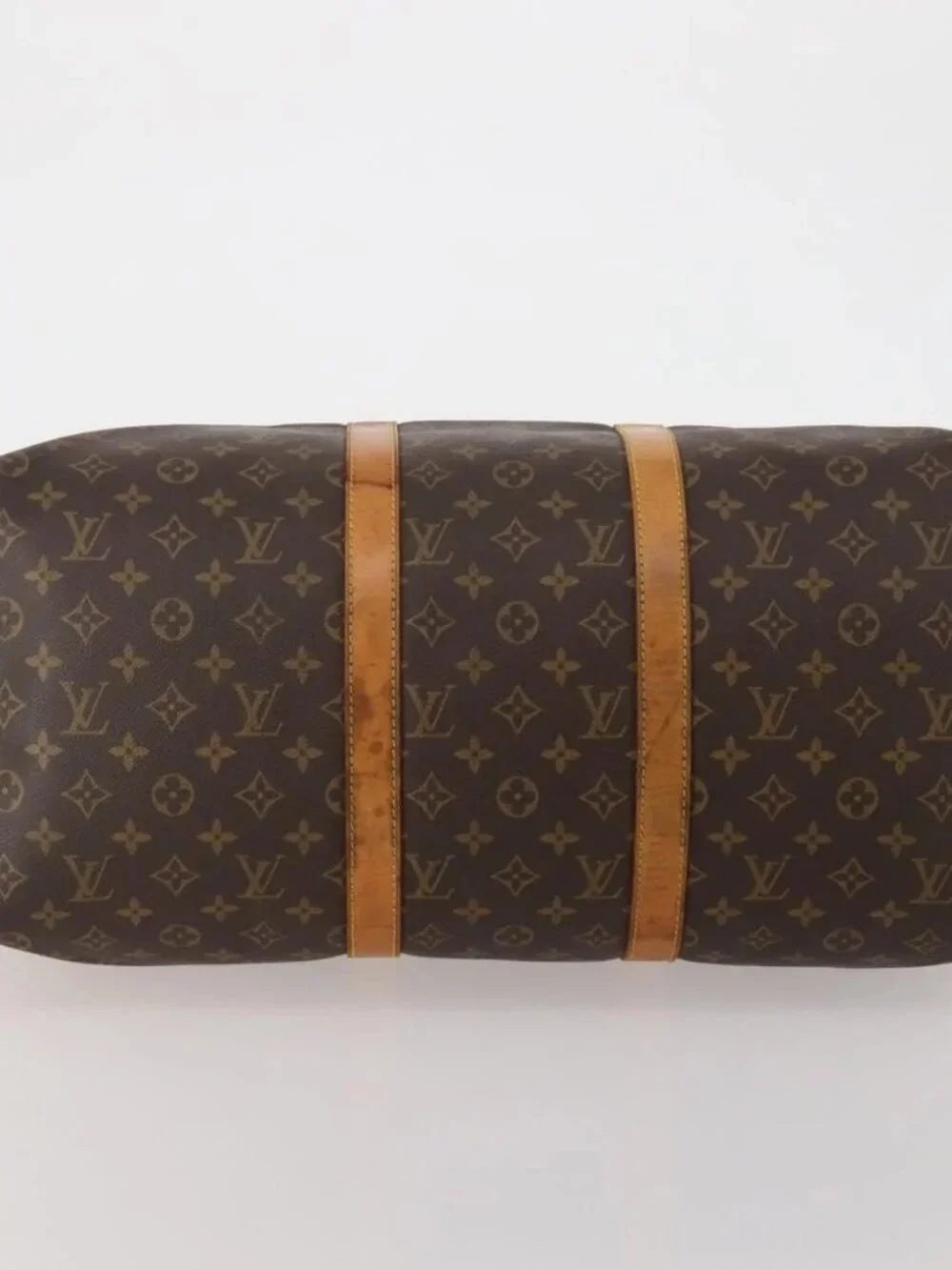 LOUIS VUITTON Monogram Keepall 50 Boston Bag M41426 LV Auth 187419A